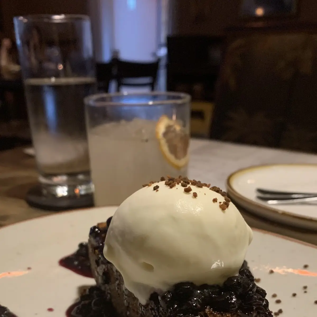 Warm Date Cake