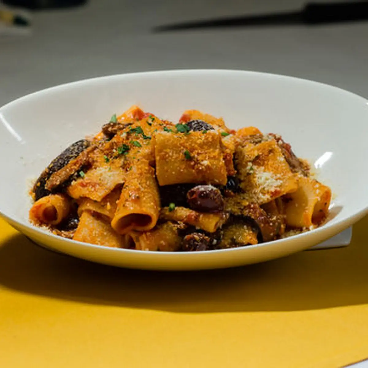 Pasta Alla Senese Meat Sauce