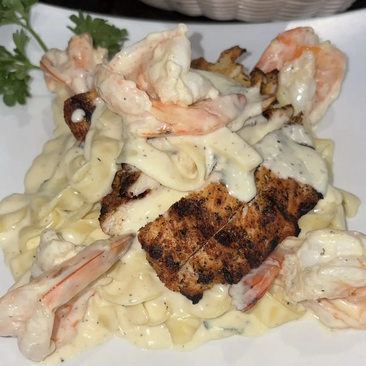 Shrimp Alfredo