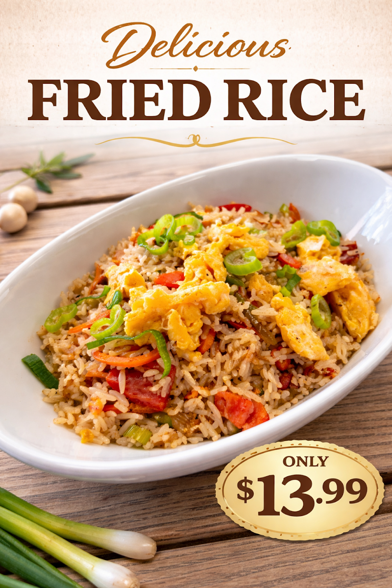 Chicken Rice, Firewood Cafe and Restaurant