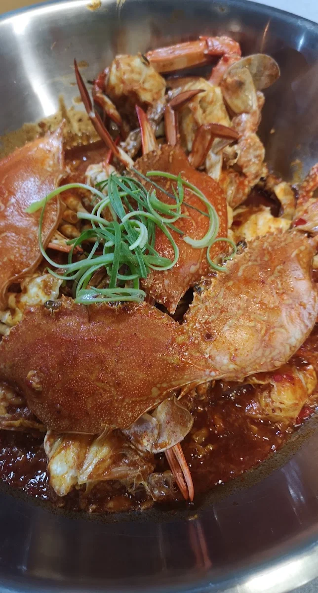 Chili Crab, Firewood Cafe and Restaurant