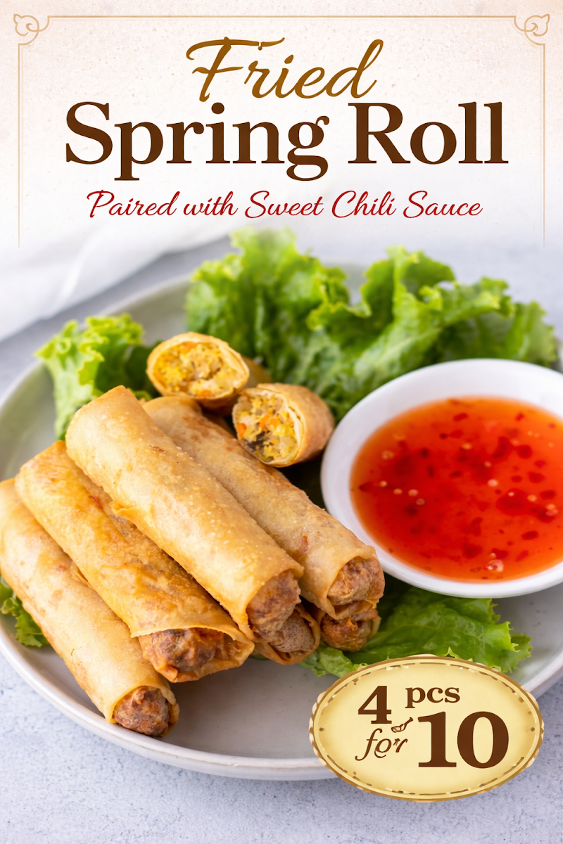 Spring Rolls, Firewood Cafe and Restaurant