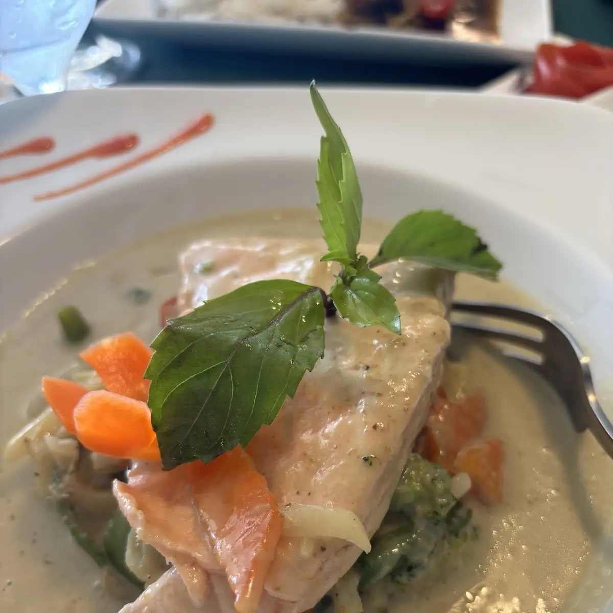 Salmon Green Curry