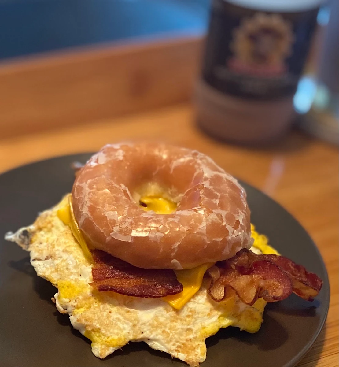 Donut Breakfast Sandwich