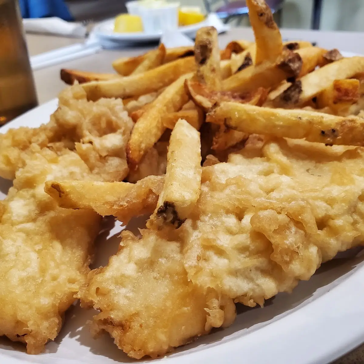 Haddock and Chips Dinner