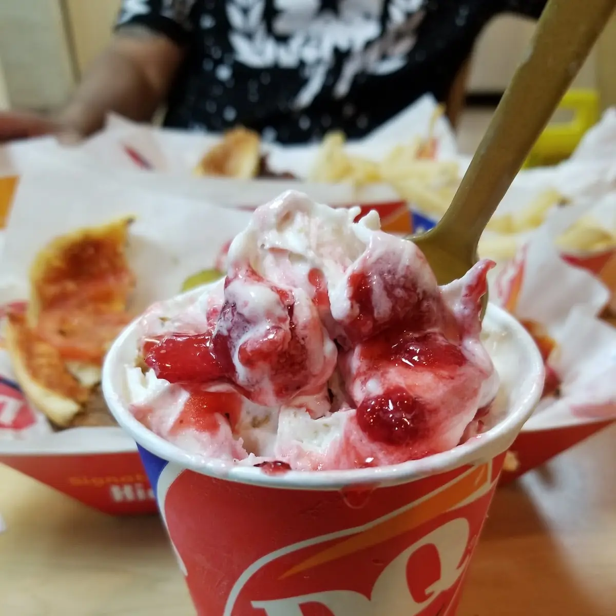 Strawberry Cheesecake Blizzard