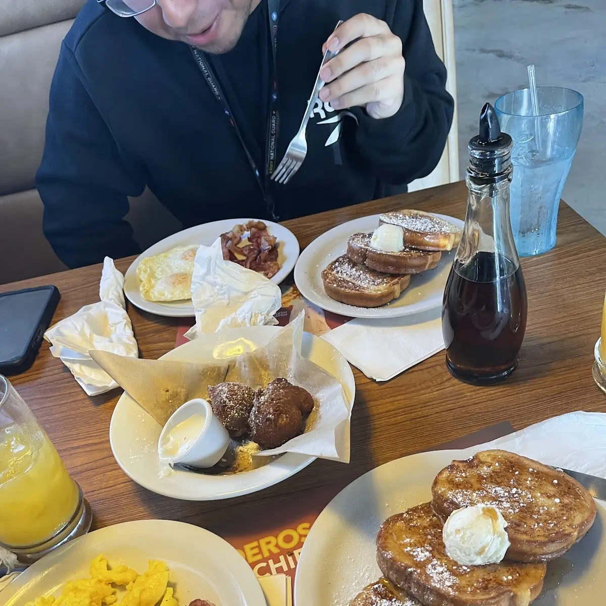 French Toast with Bacon