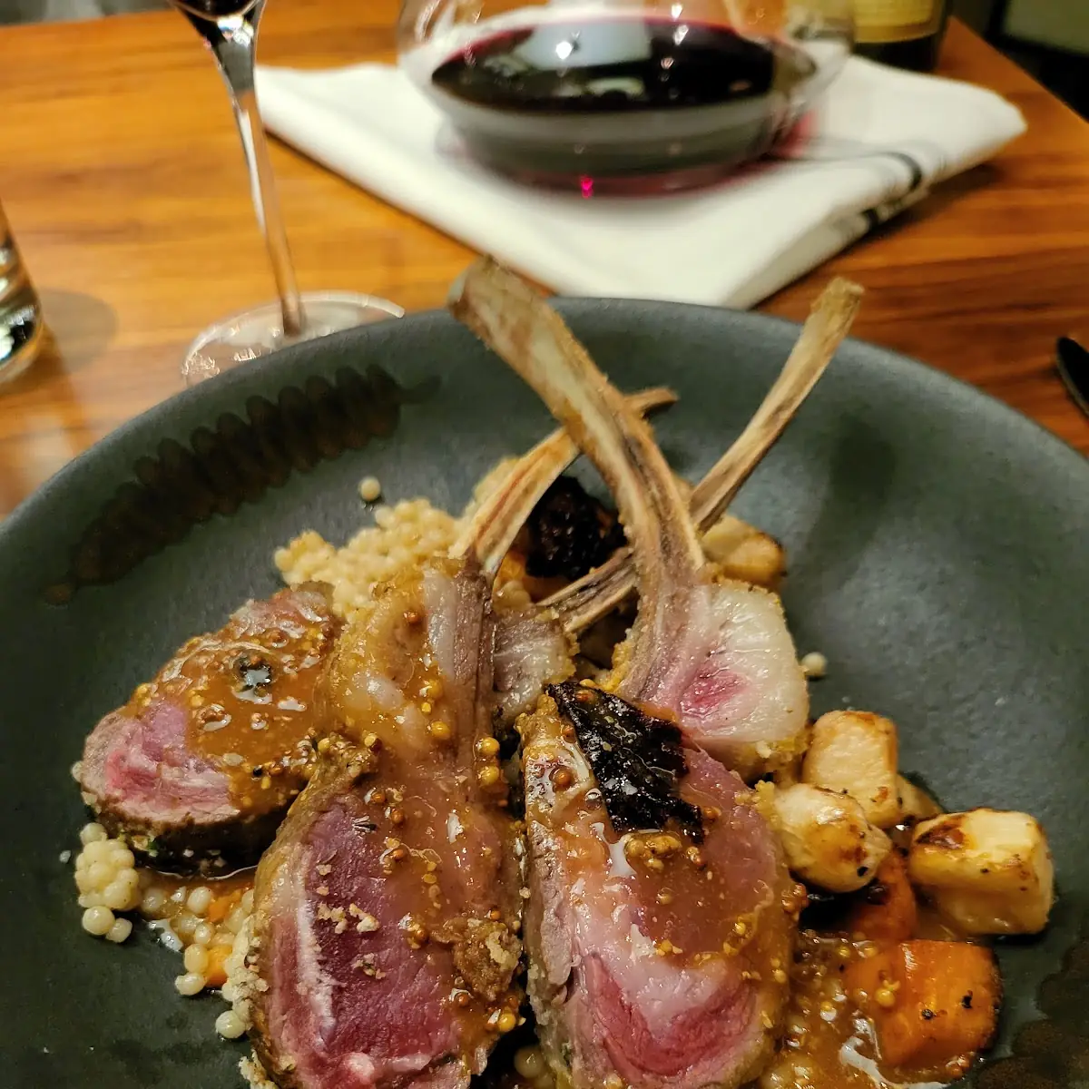 Thomas Keller Elysian Fields Herb-Roasted Rack of Lamb