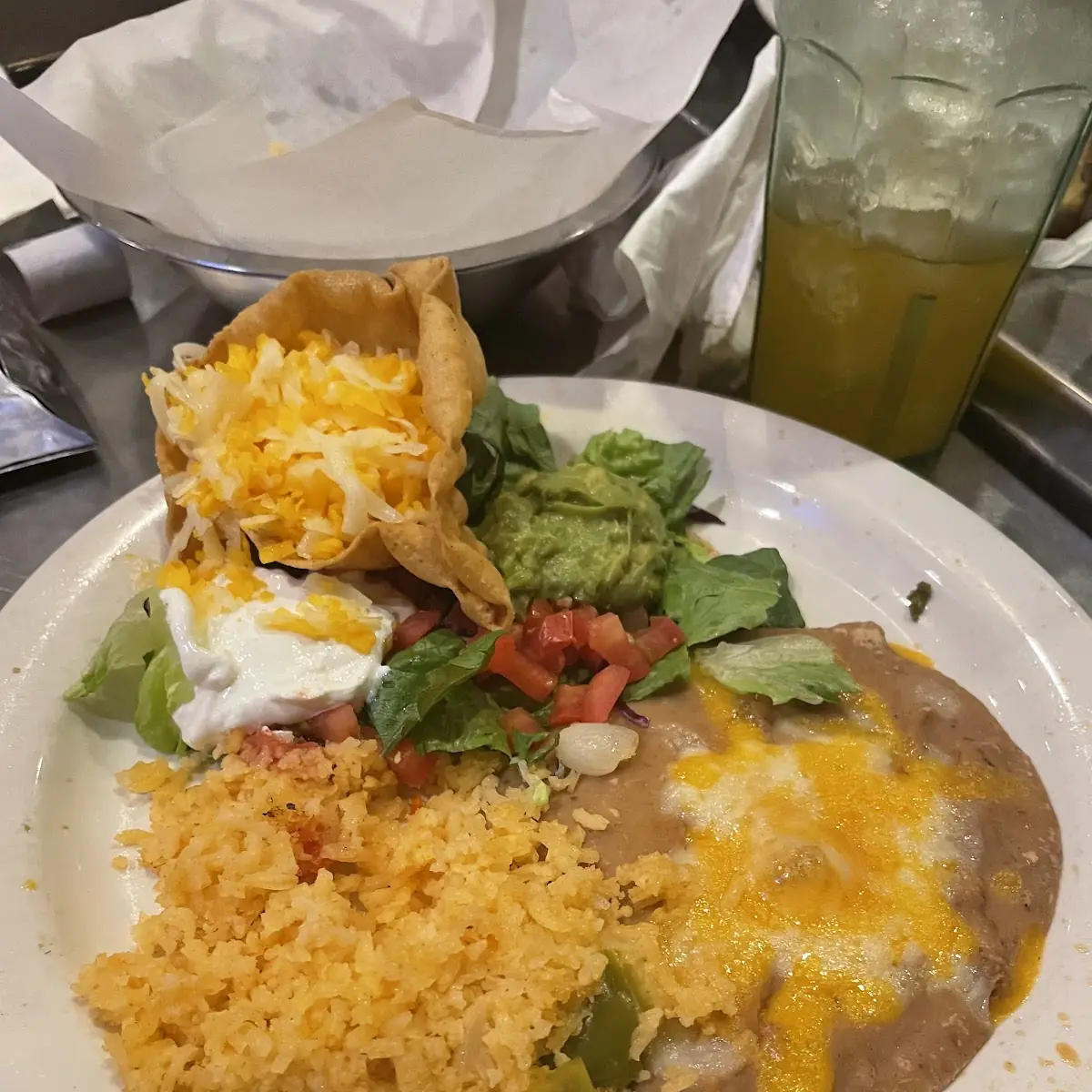 Tres Enchilada Plate