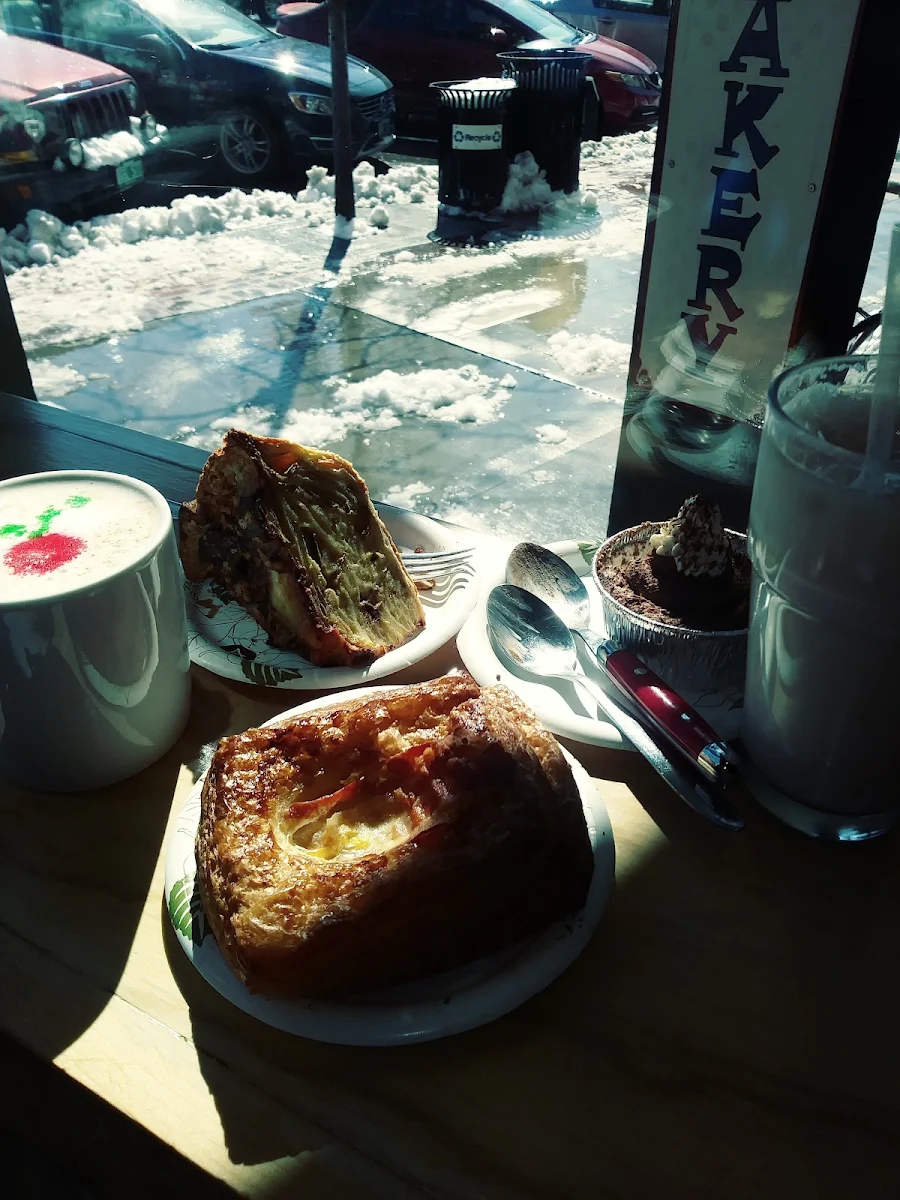 Egg N Bacon Croissant