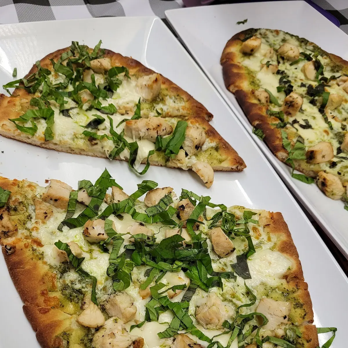 Pesto Chicken Pizza