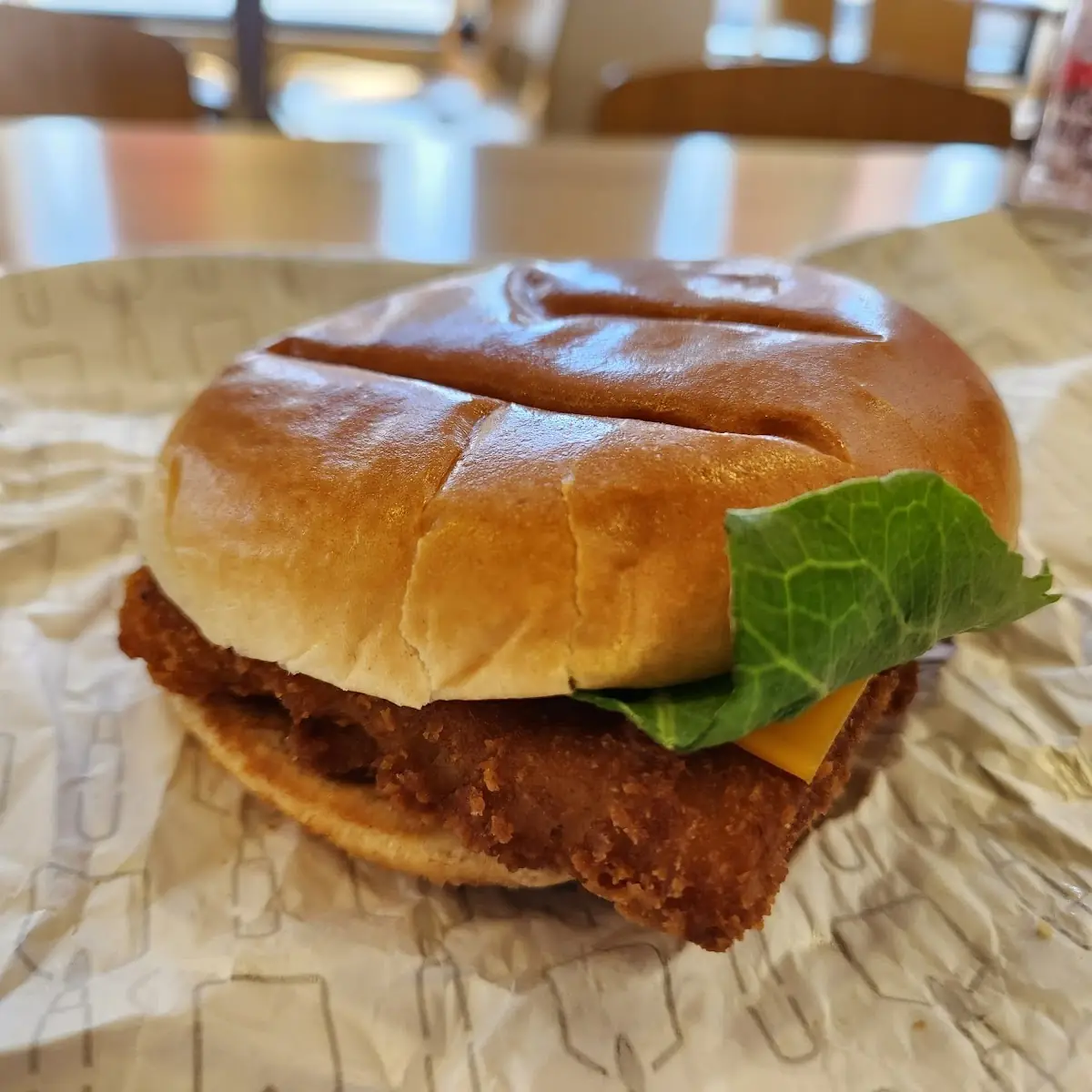 Crispy Panko Breaded Fish Sandwich