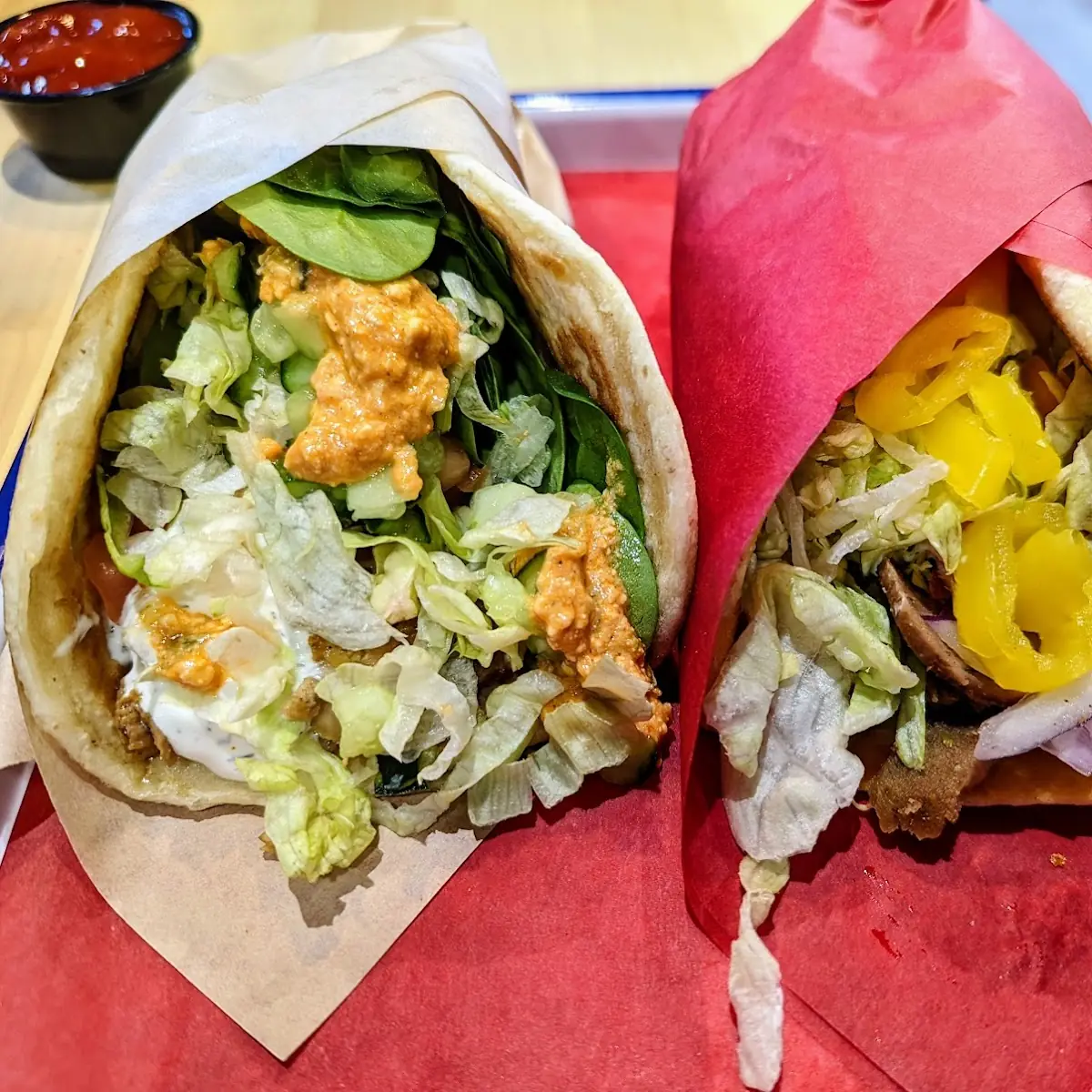 Fire -Roasted Chicken Gyro Serves 10