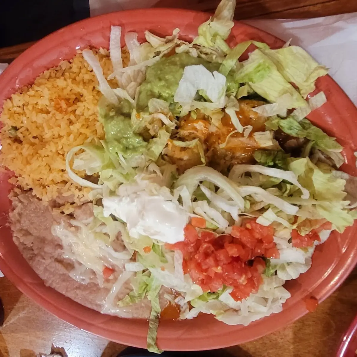 Enchilada Plate