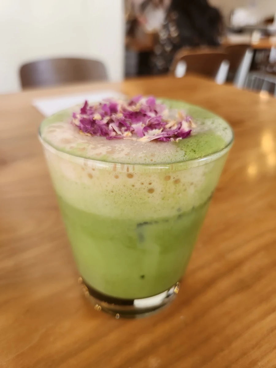 Iced Green Matcha Drink