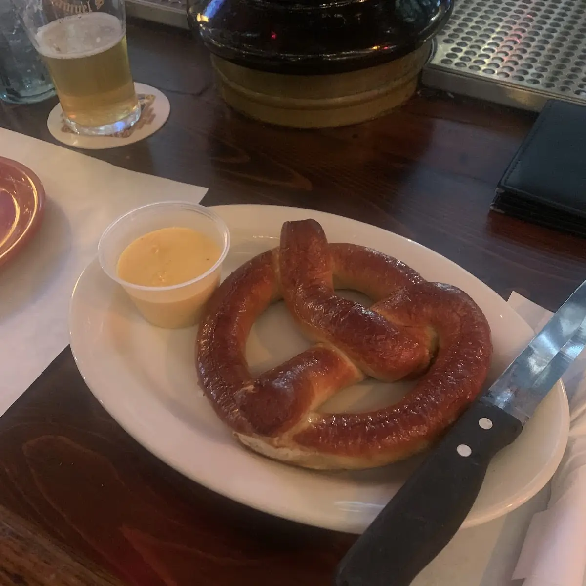 Hand Made Baked Pretzel