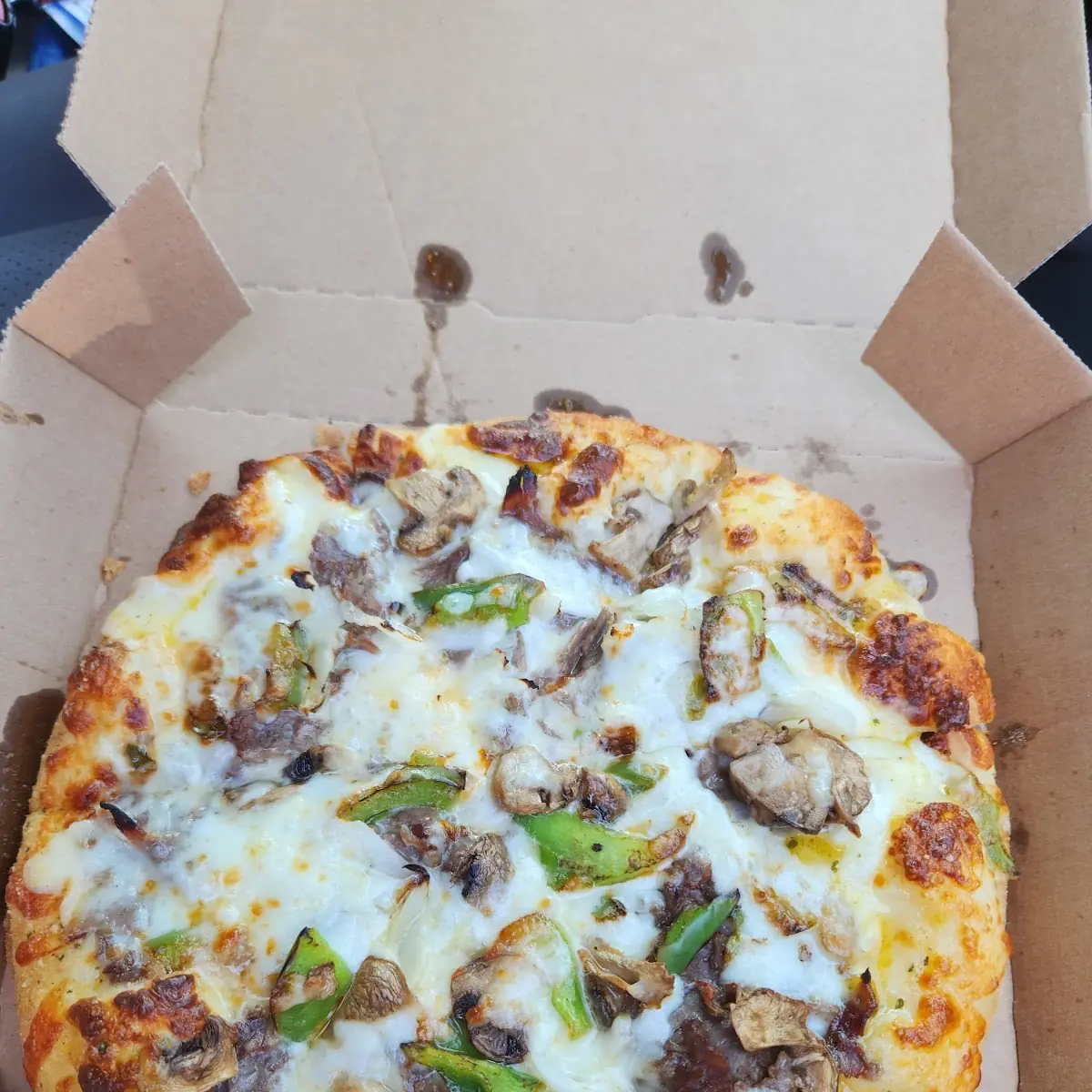Philly Cheesesteak Pizza