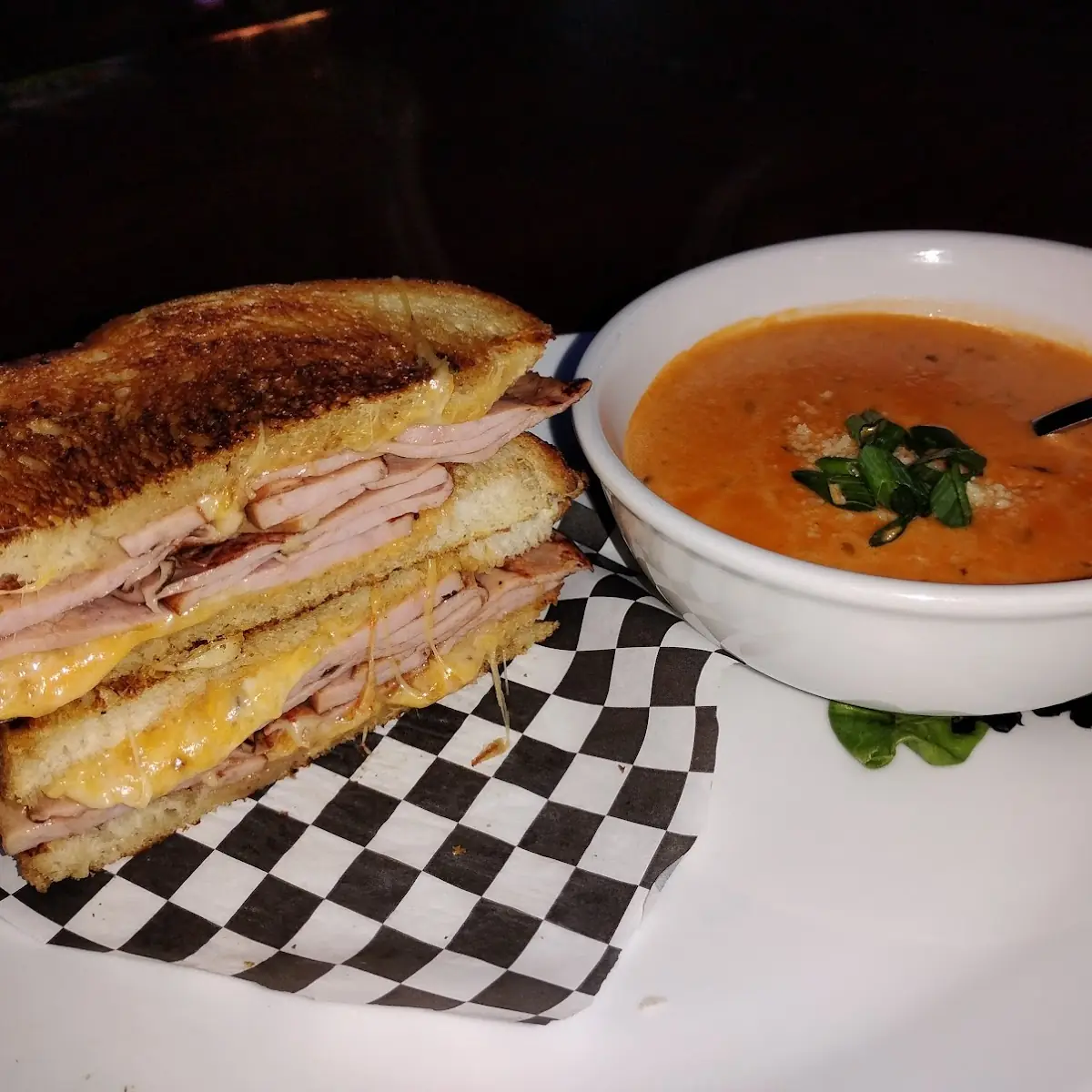 Grilled Cheese Tomato Bisque