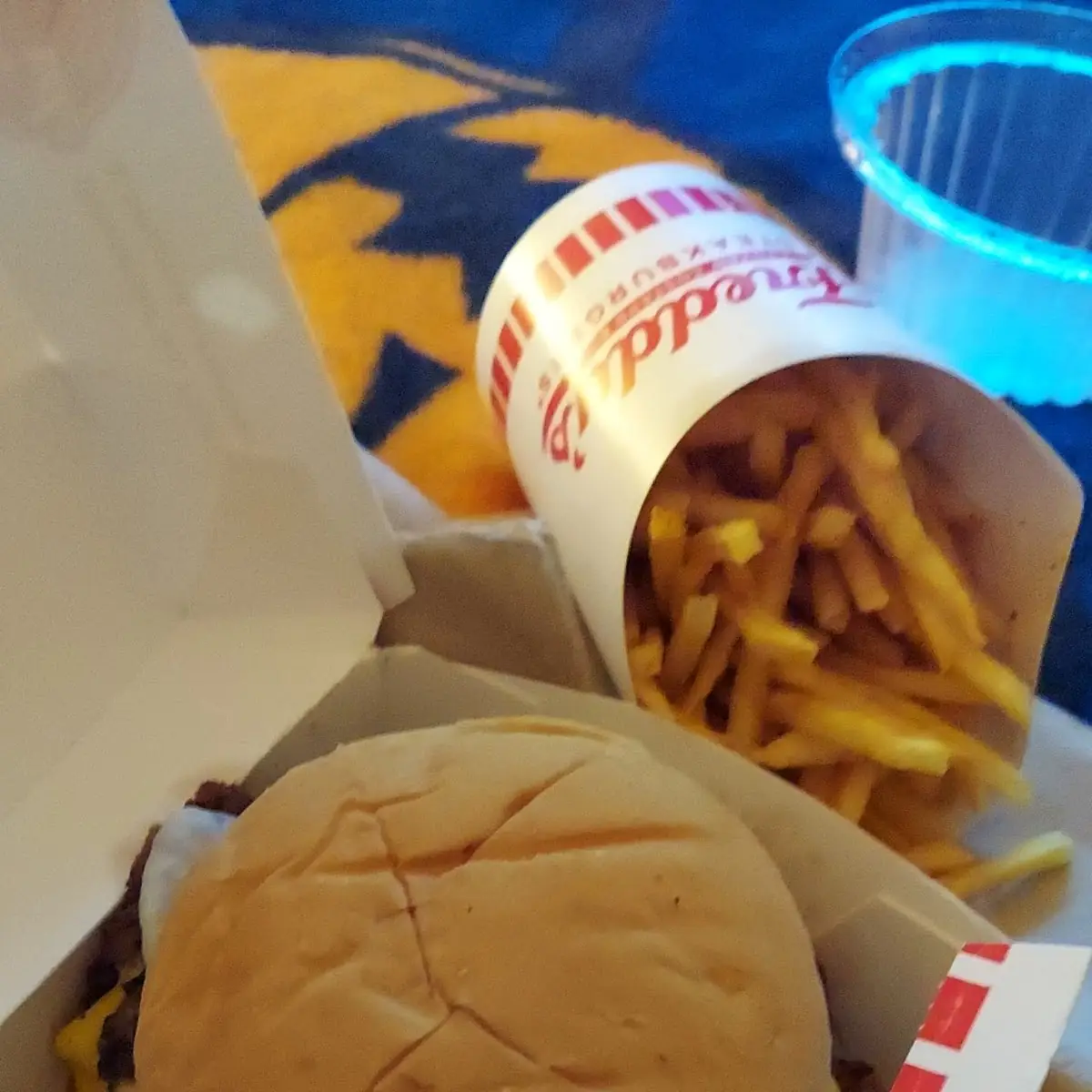 Triple Cheeseburger Combo