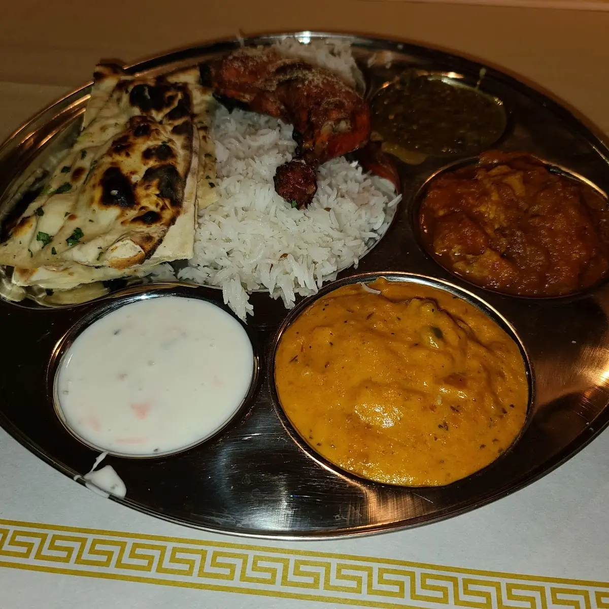 Tandoori Chicken Thali