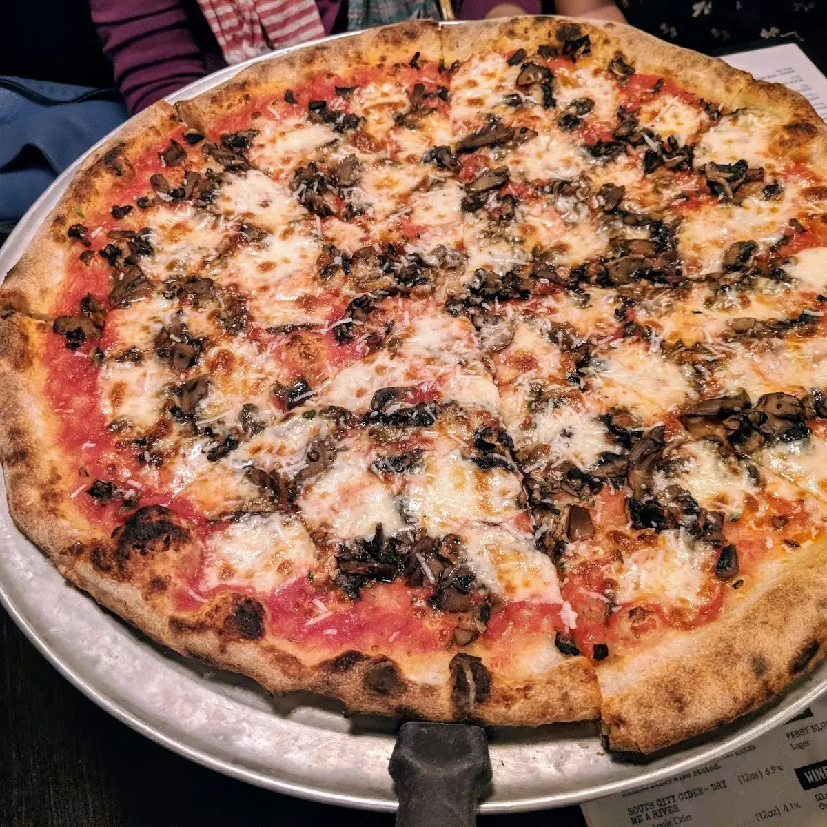 Mushroom Pizza