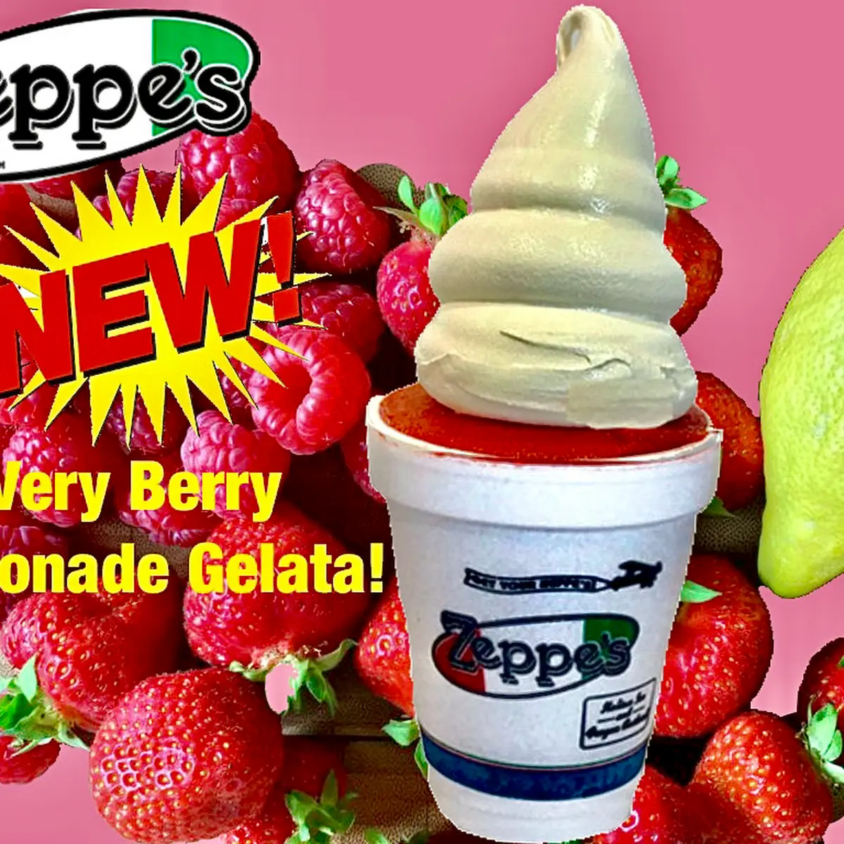 Very Berry Lemonade Italian Ice