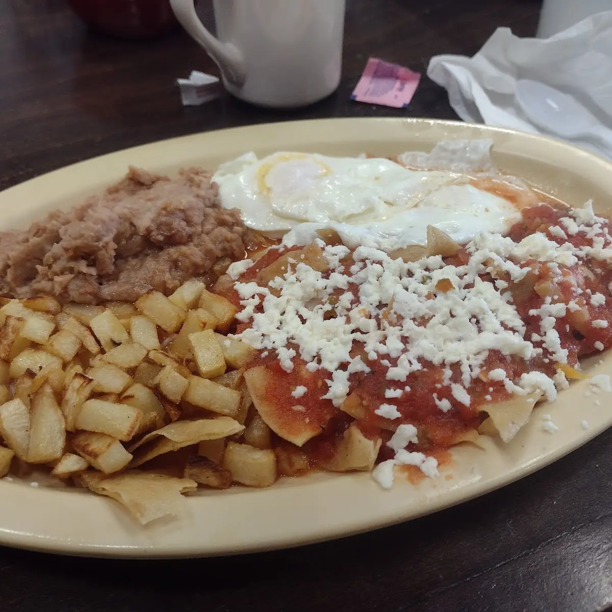 Chilaquiles Rojos