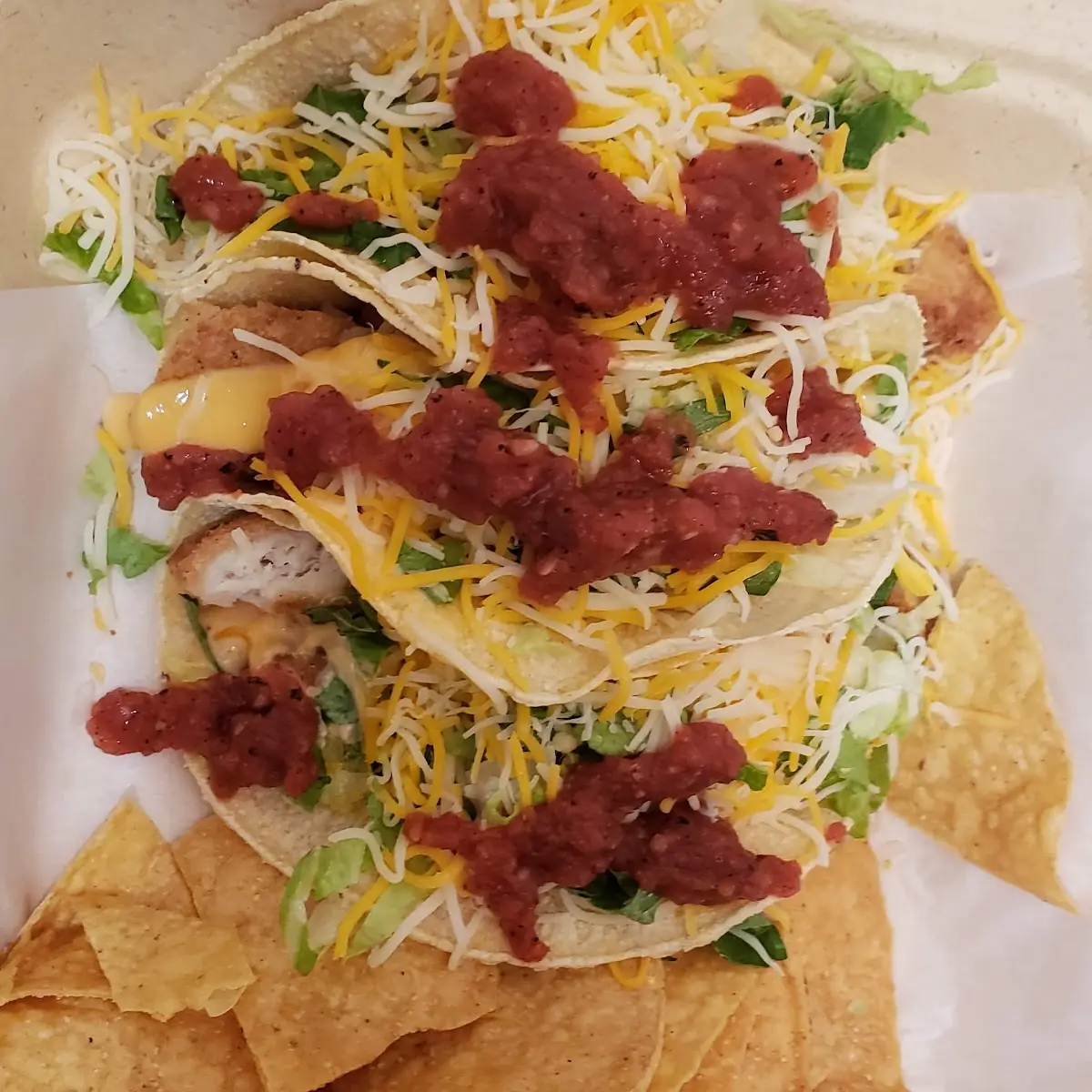 Crispy Chicken Tacos