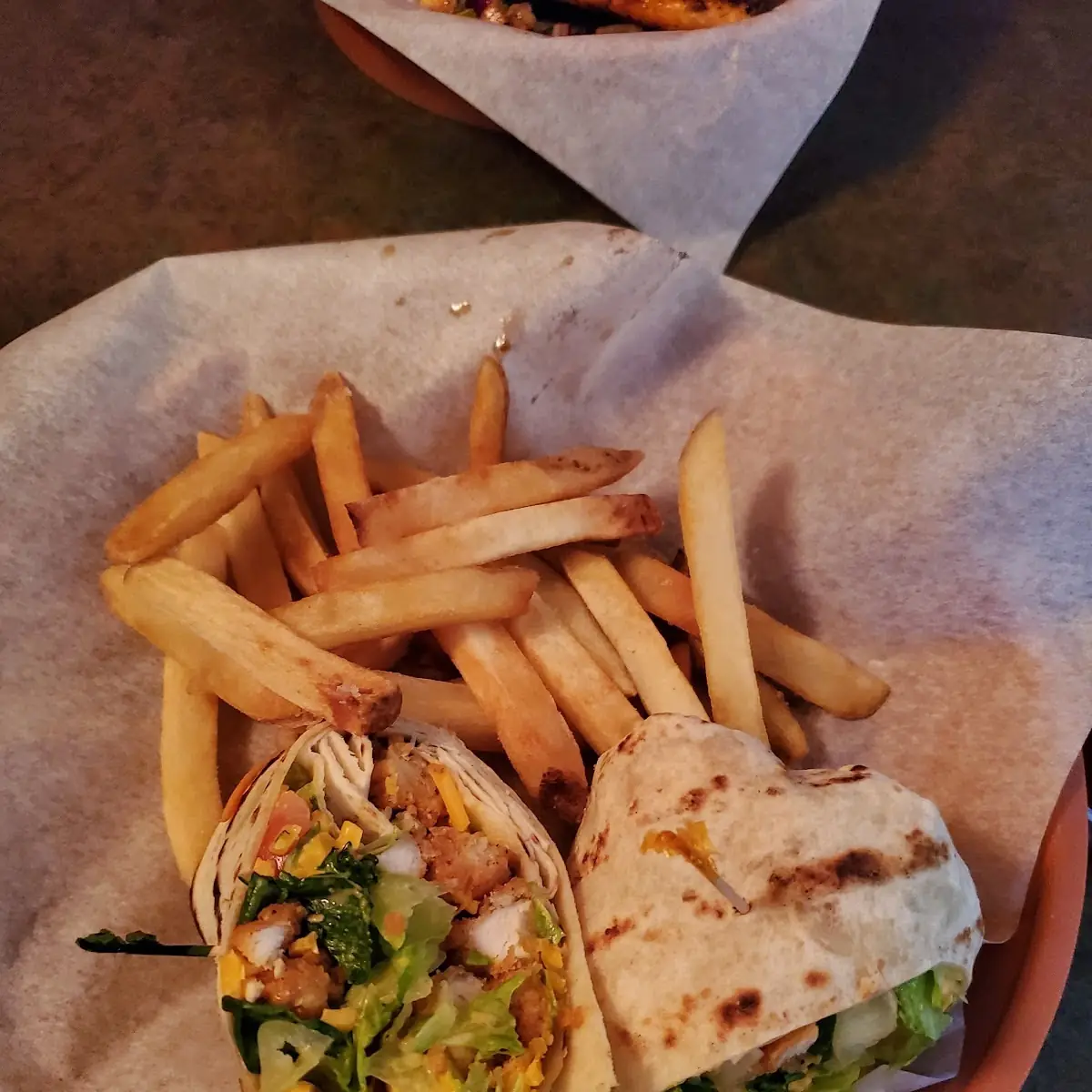 Cowboy Chicken Wrap