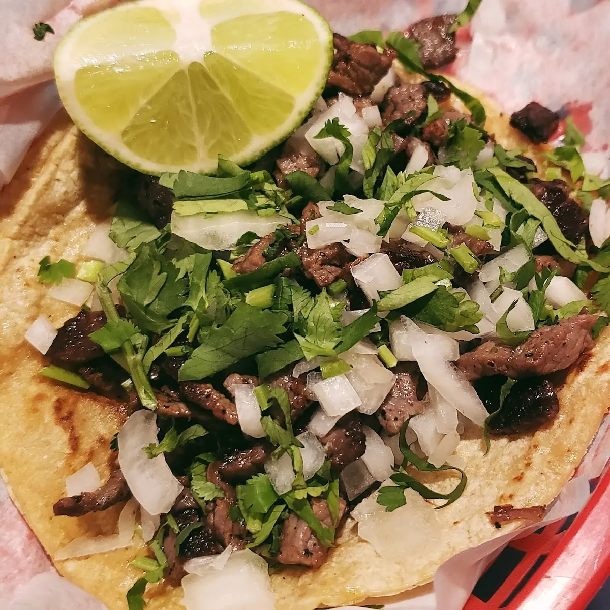 Cecina Dry Beef Taco