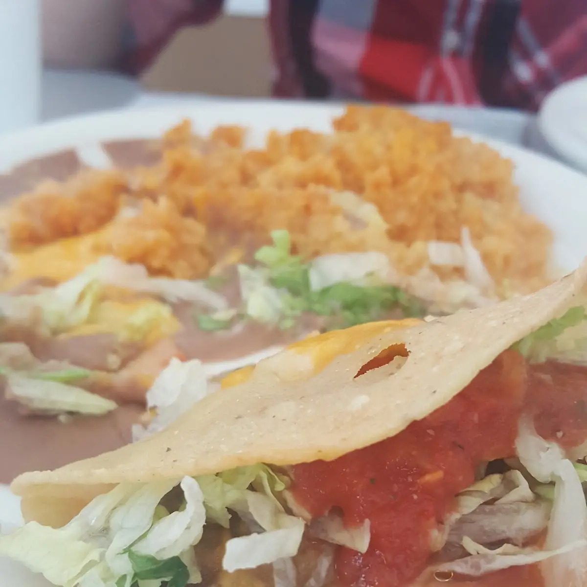 Chicken Taco Plate