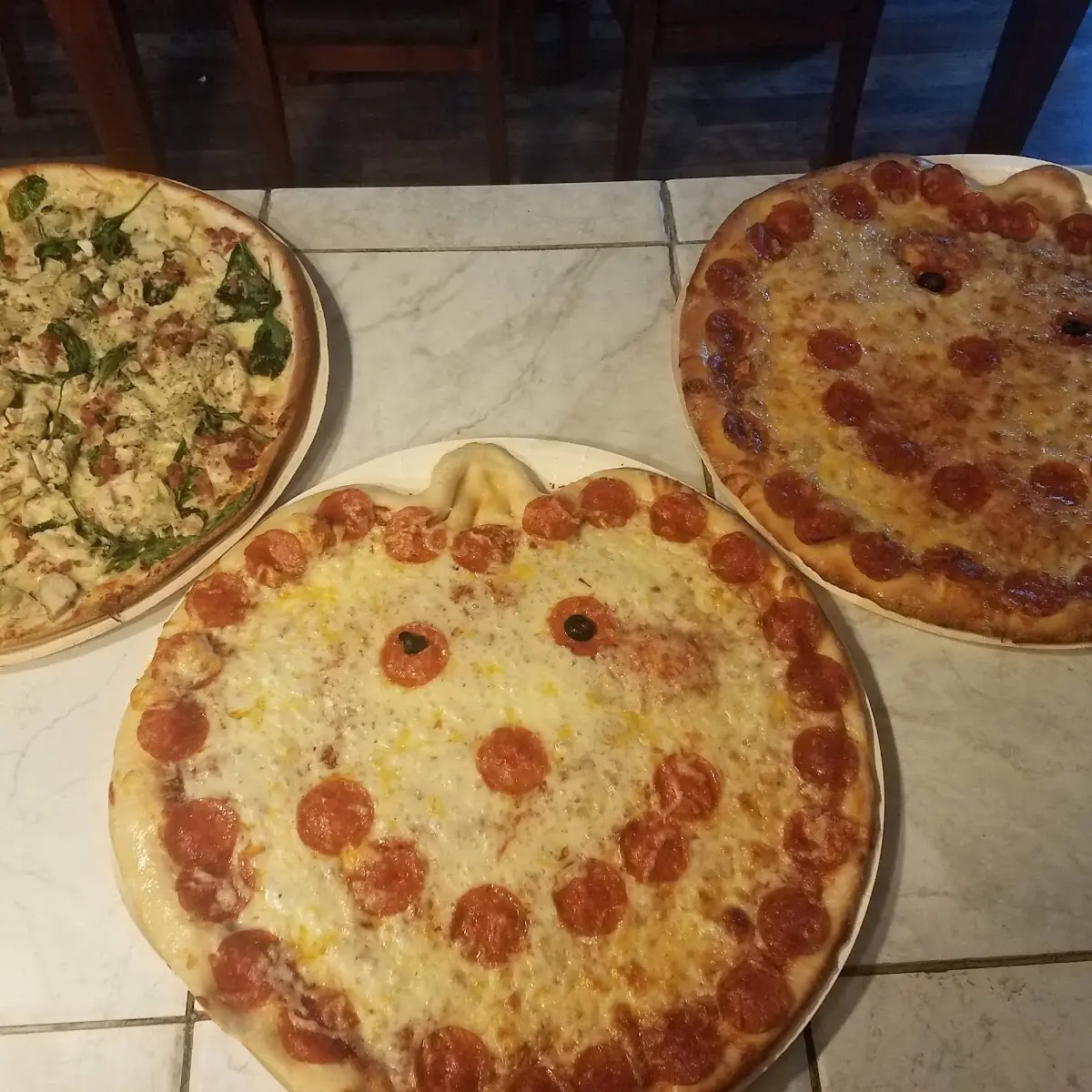 Pumpkin Smile Pepperoni Pizza
