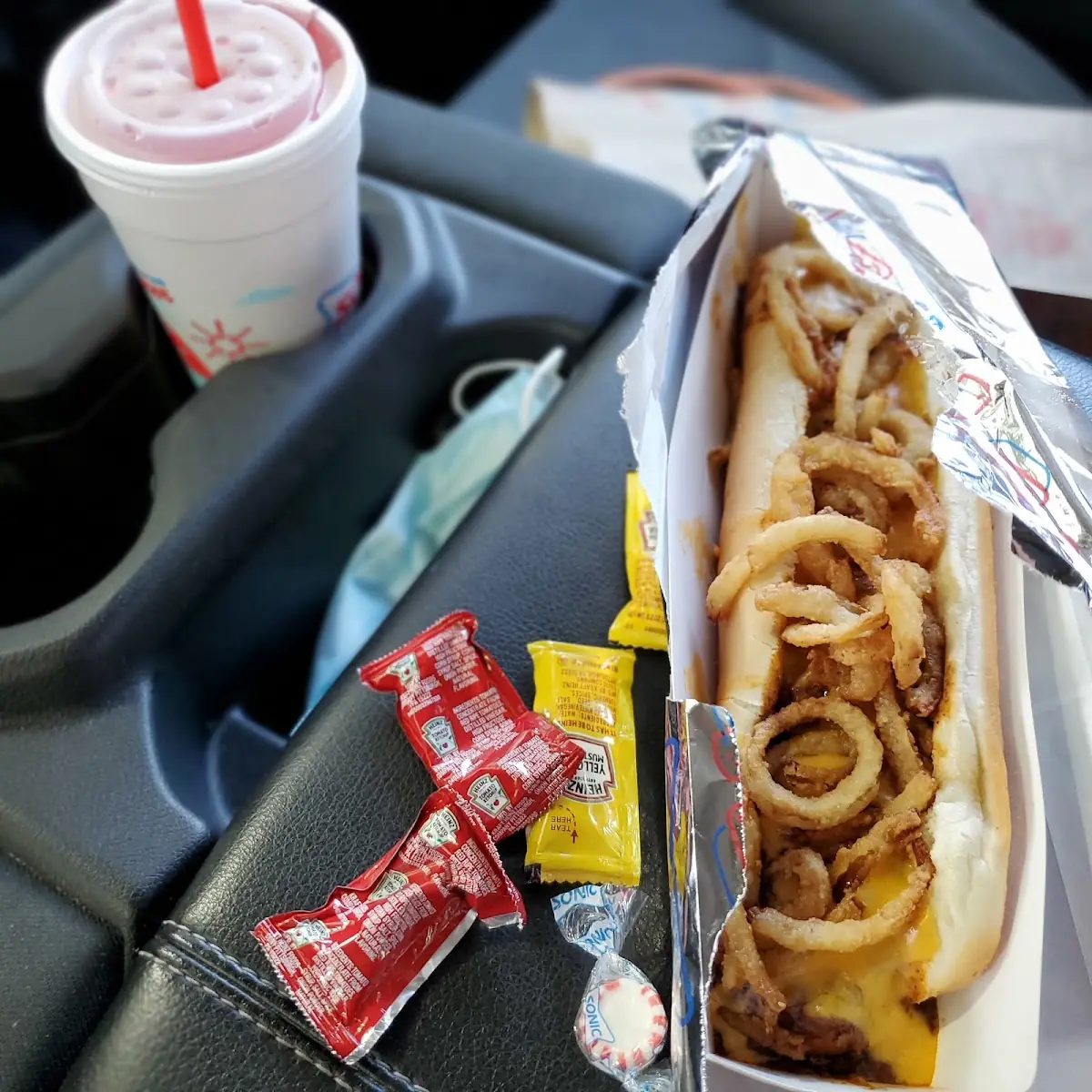 Foot Long Hot Dog with Chili Cheese Dog