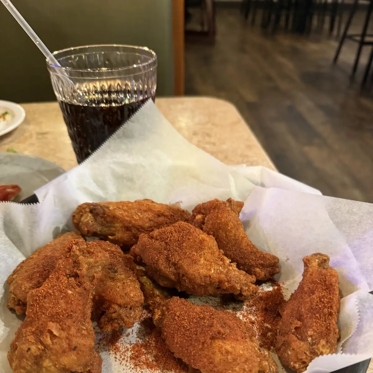Nashville Hot Chicken Wings Extra Crispy Well Done