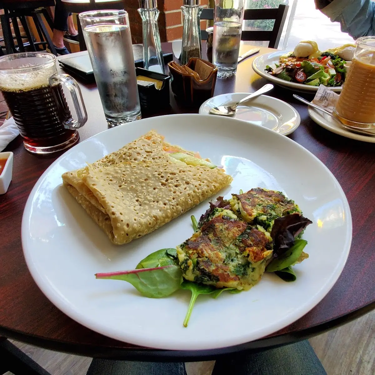 Smoked Salmon Crepe