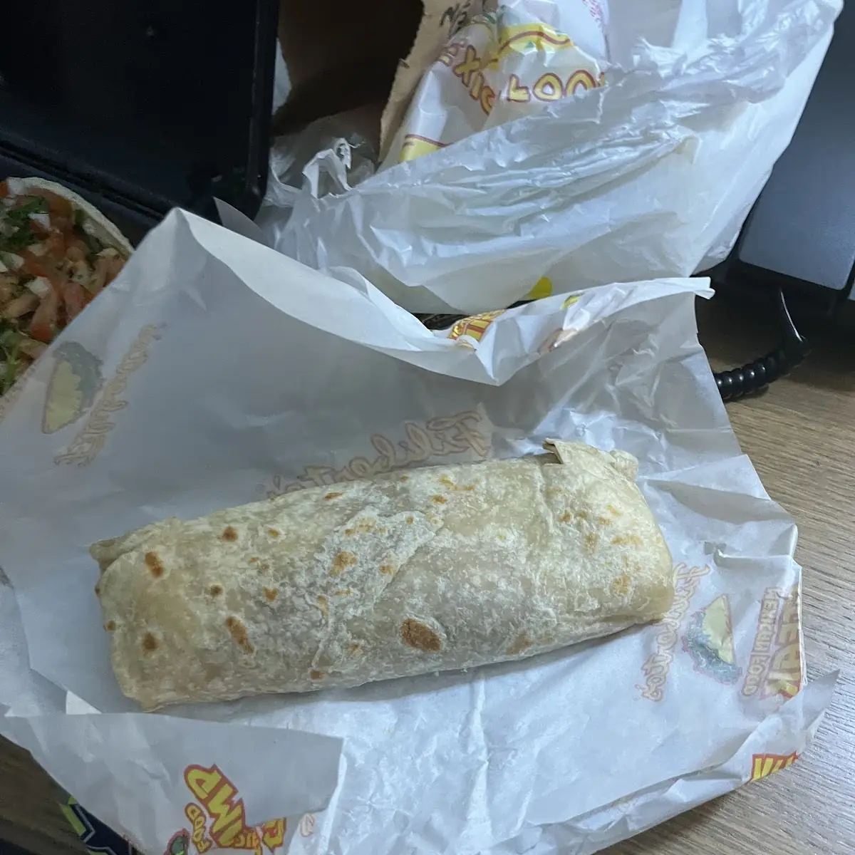 Jr Bean & Cheese Burrito