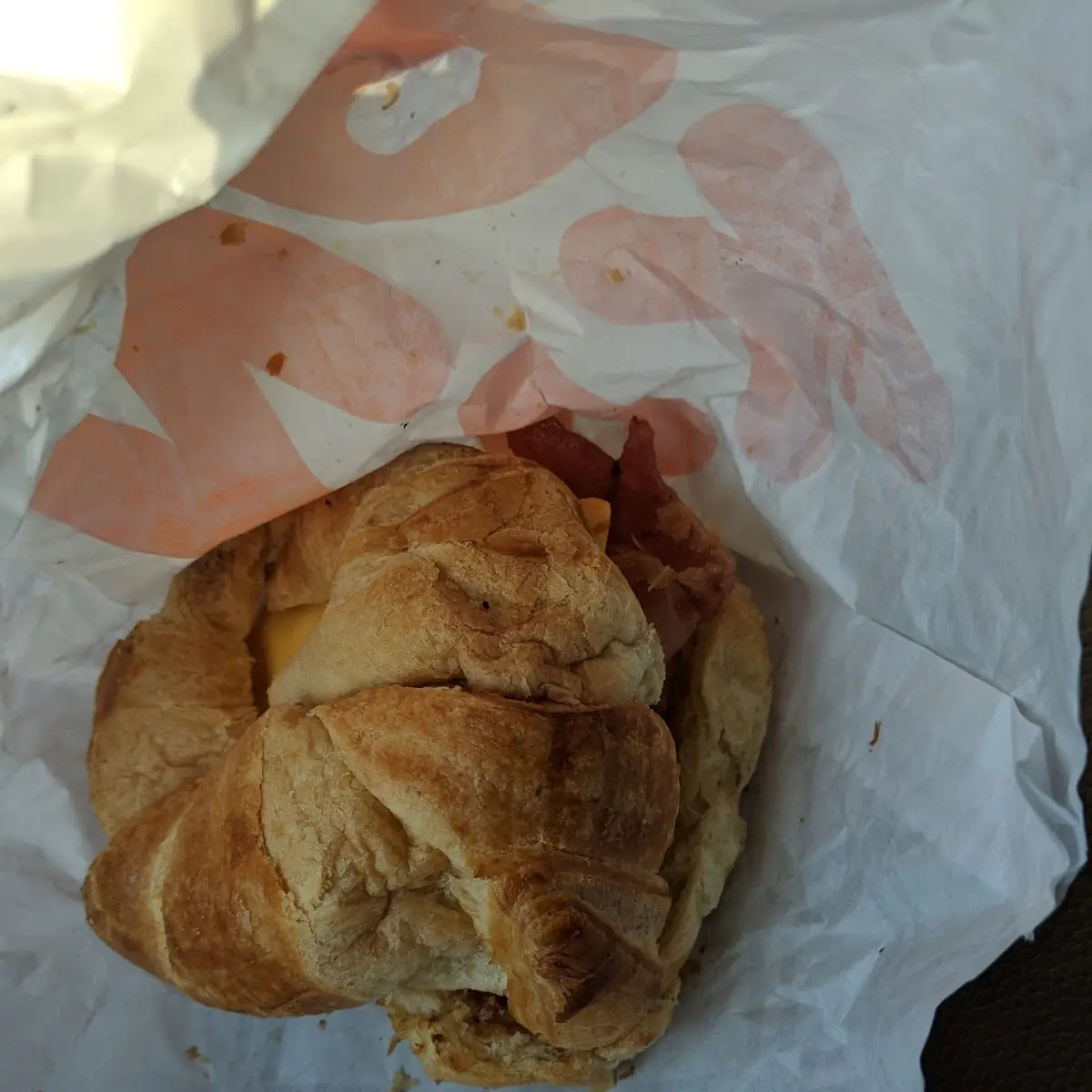 Bacon Egg and Cheese Croissant