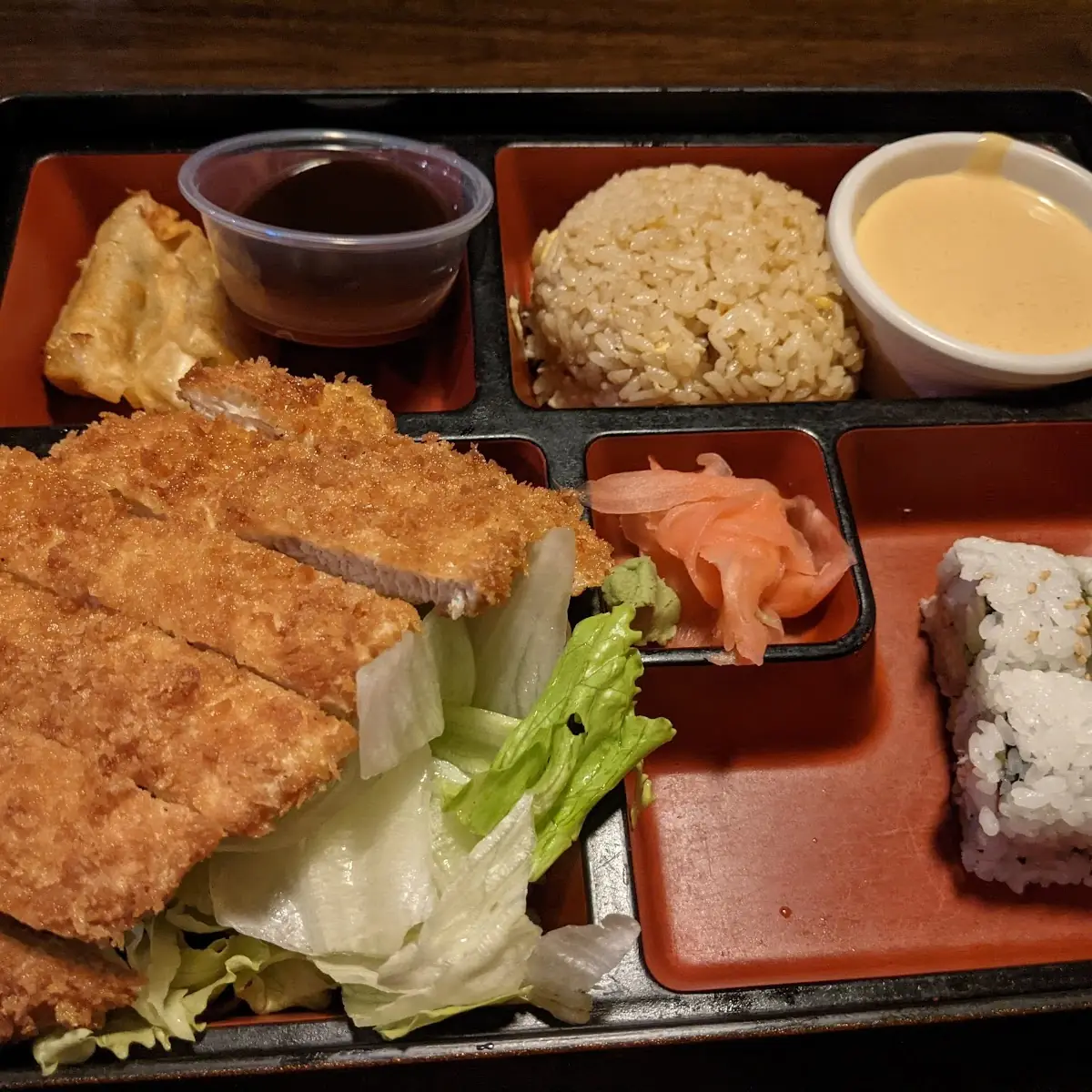 Chicken Katsu Bento Box