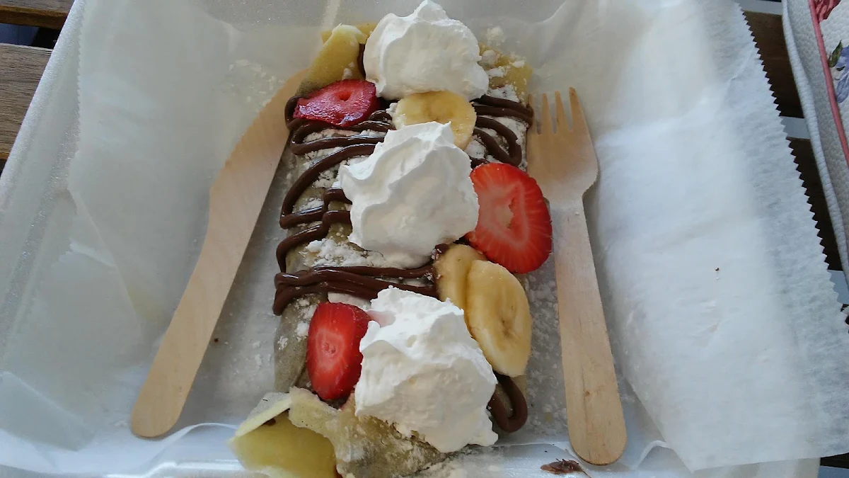 Crepe Nutella Strawberry Banana