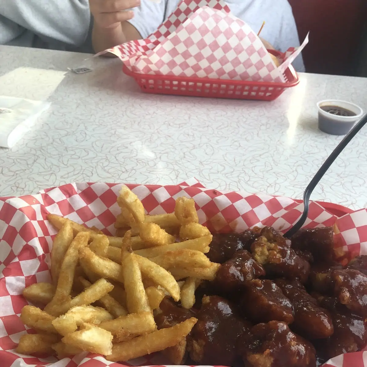 Honey BBQ Wings Combo