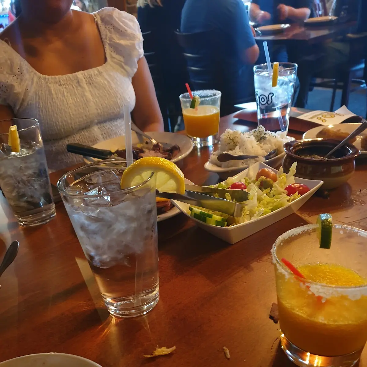 Salad Bar and Marguerita