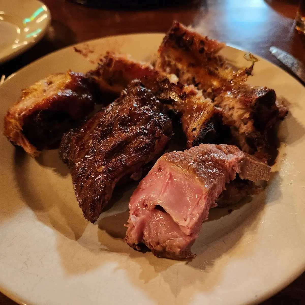 Steak Ribs Chicken Leg