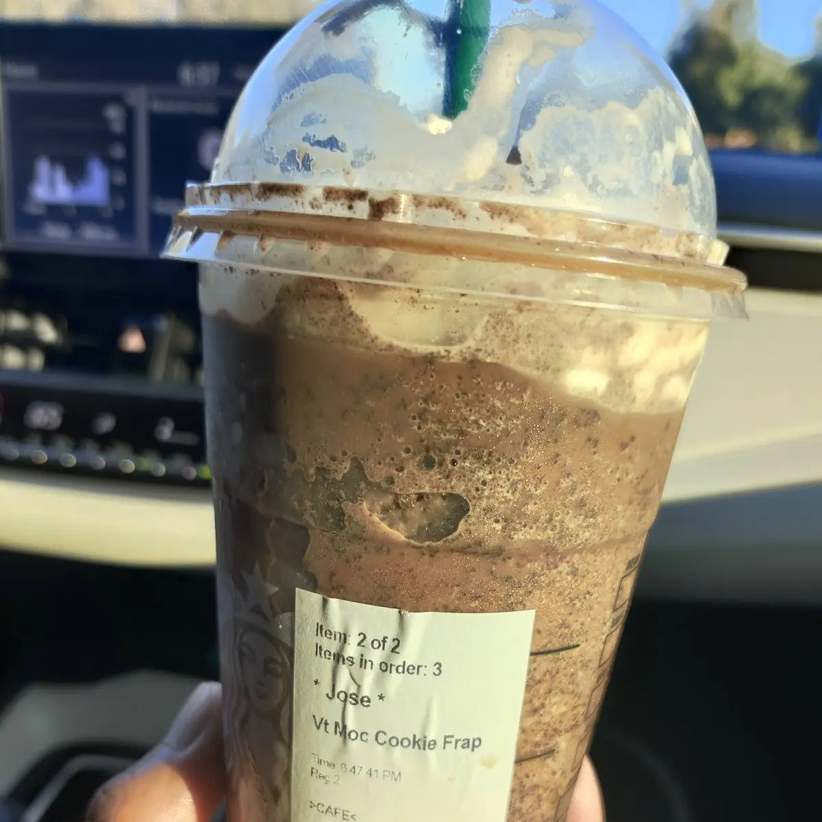 Mocha Cookie Crumble Frappuccino Blended Beverage