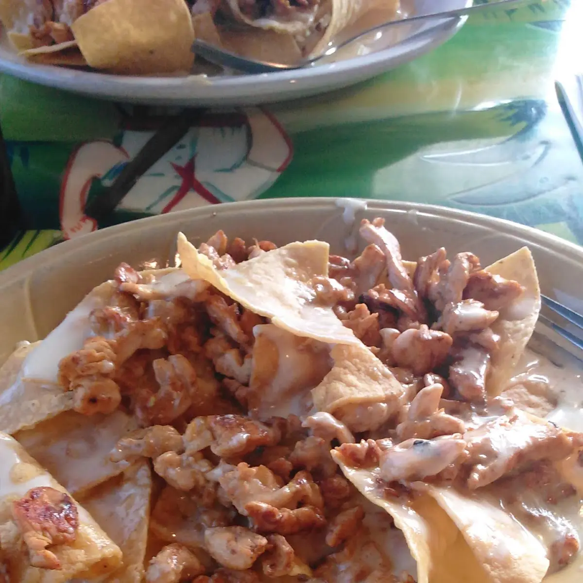 Chicken an Nacho Cheese