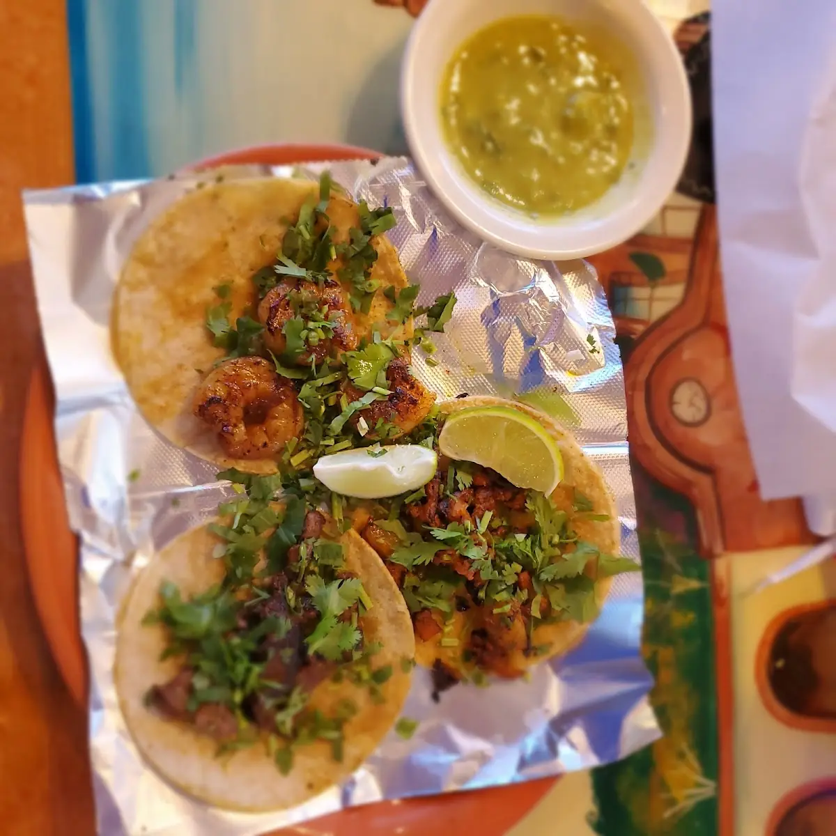 Mexican Style Shrimp Tacos
