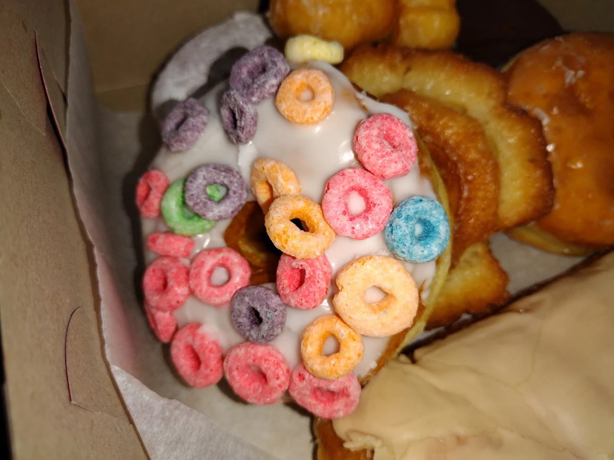 Fruit Loops Donut Holes