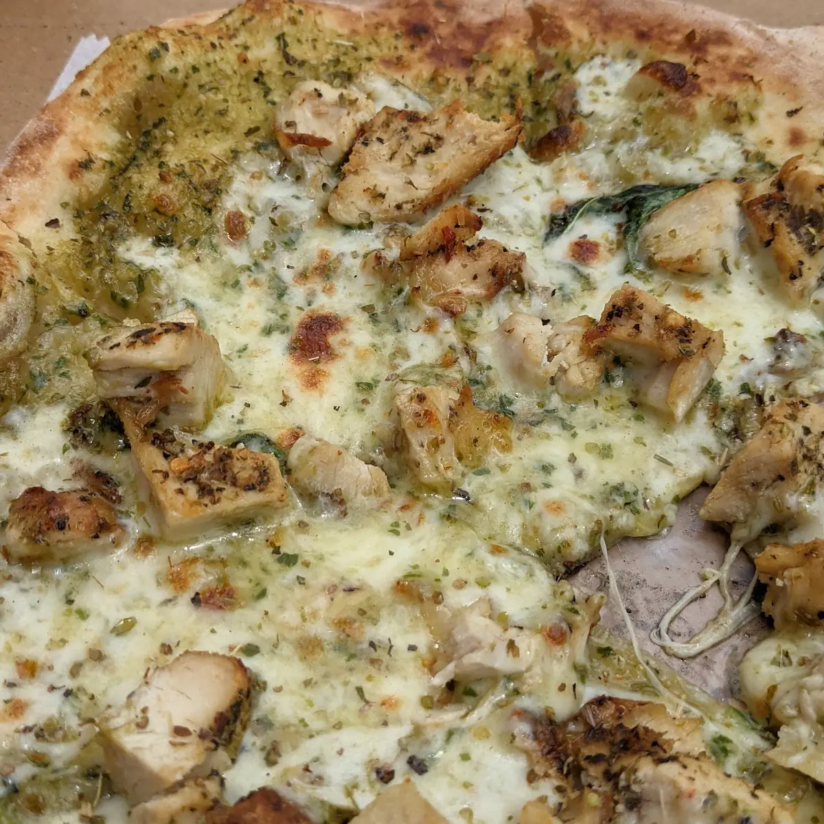 Chicken Pesto Pizza