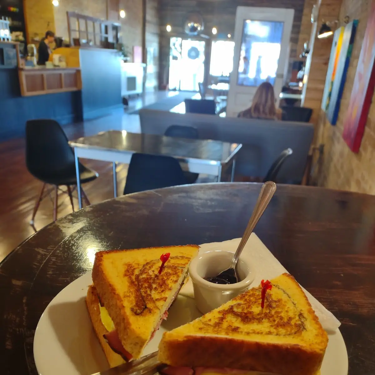 Breakfast Sandwich Monte Cristo