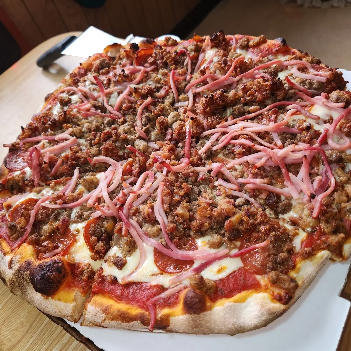 All Meat Pizza