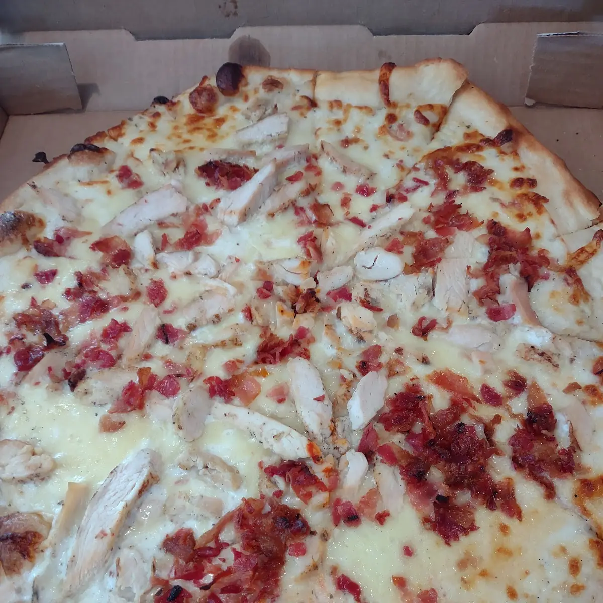 Chicken Bacon Ranch Pizza